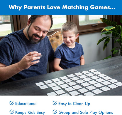 Wonder Forge Disney Matching Game - Fun Memory Game for Boys & Girls Ages 3 and Older - Featuring Classic Disney Characters - Preschool Learning Toy