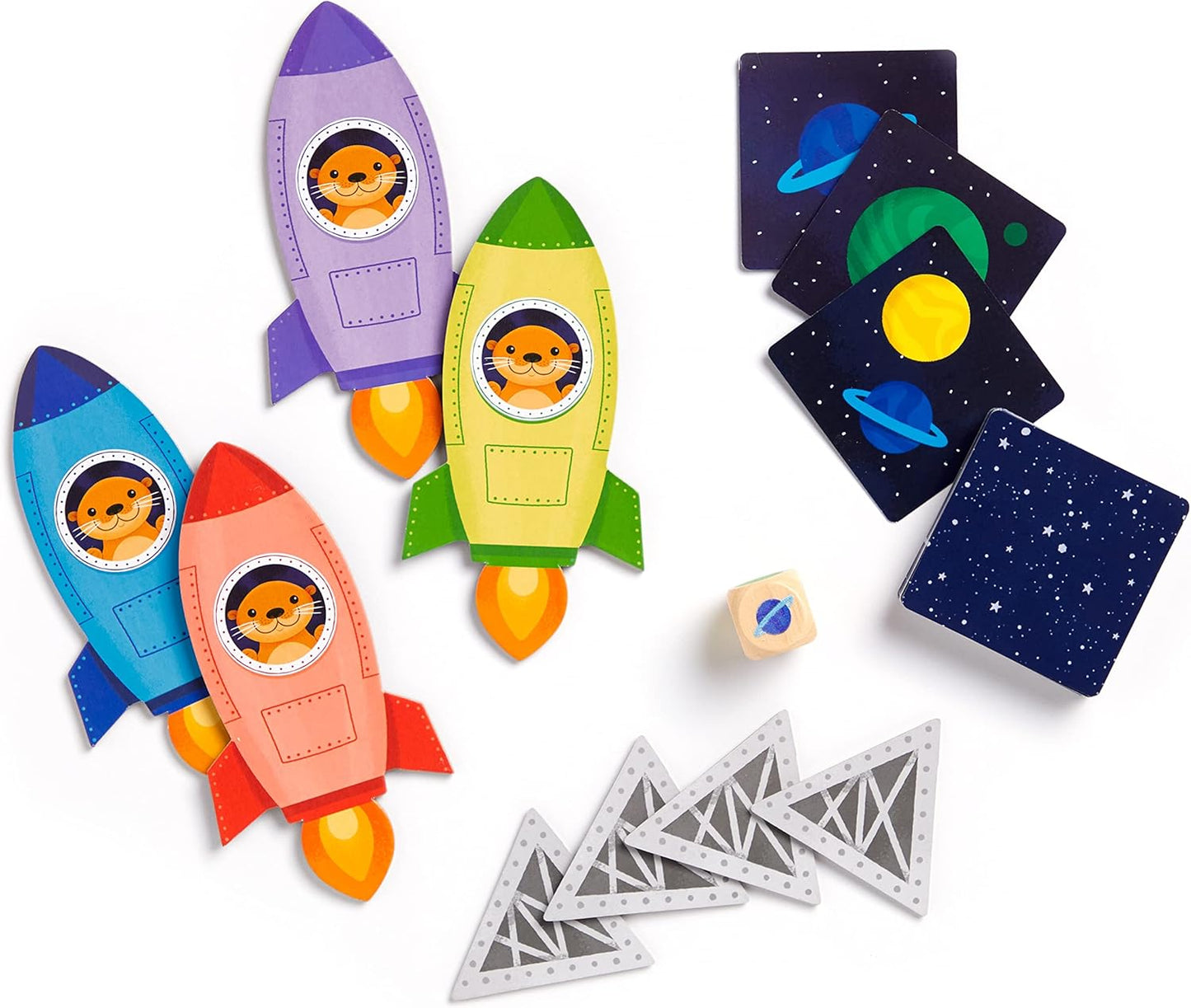 Scoops Meow! Game from Mudpuppy, Fast Paced Memory Matching Game, Easy to Play, Teaches Color Matching and Pattern Recognition, Ideal for 2-4 Players, for Kids 5+, Instructions Included