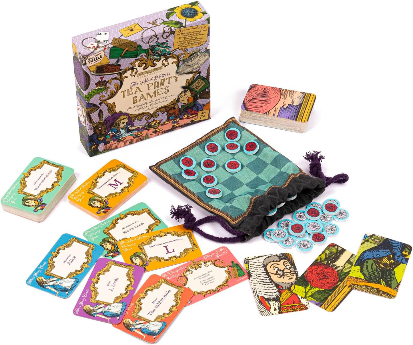 The White Rabbit's Scavenger Hunt by Professor Puzzle. - Alice in Wonderland Themed Treasure Hunt for The Whole Family.