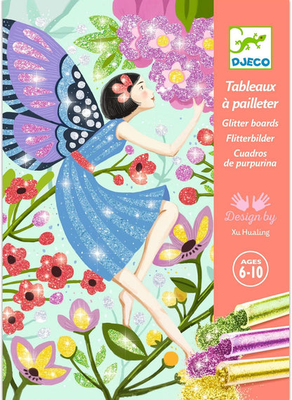DJECO Butterflies Glitter Craft Kit