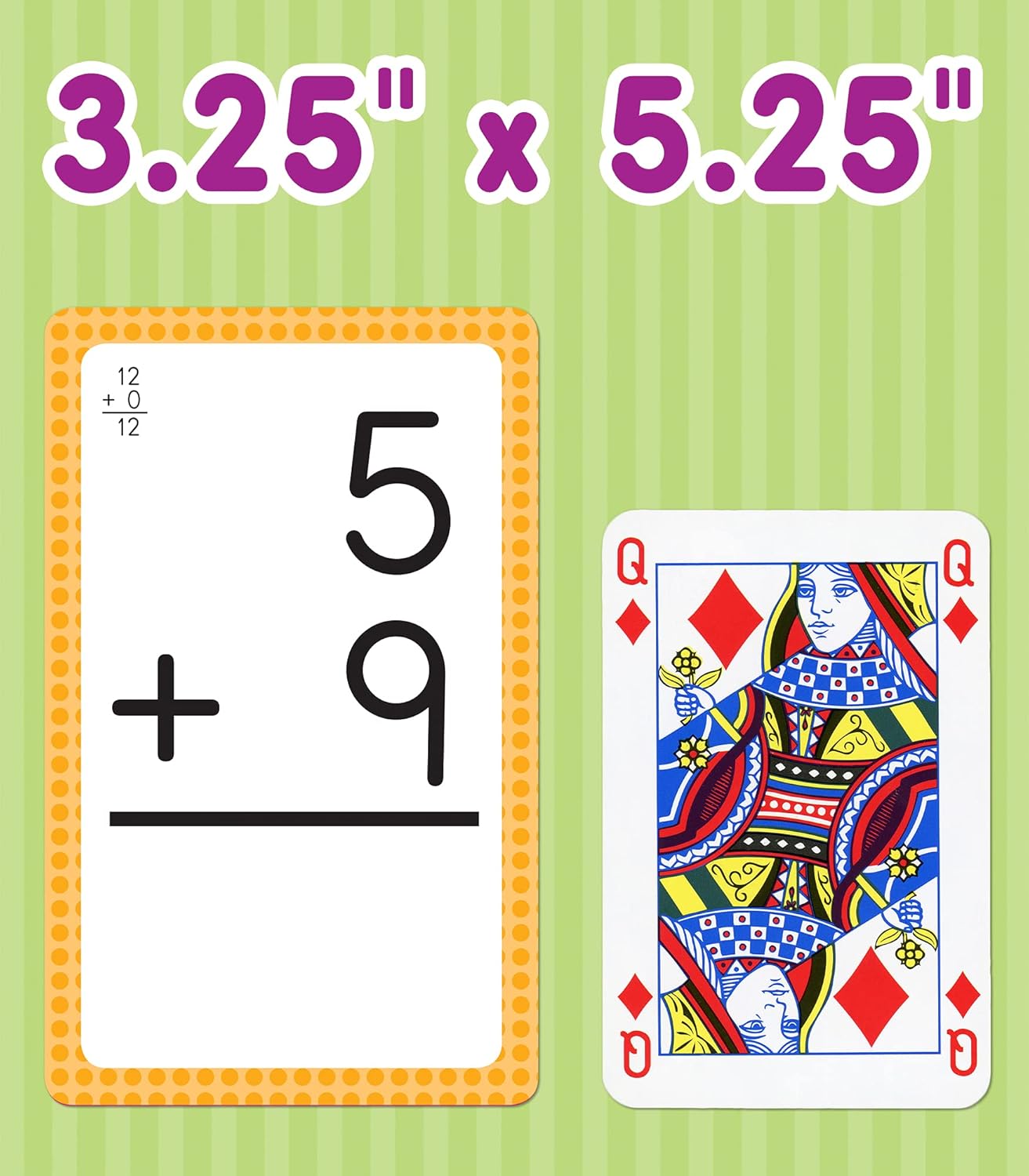 Carson Dellosa 54 Addition Flash Cards, All Facts for Adding Through 12, Flashcards for Ages 6 and Up, Kindergarten Learning Activities and Math Games for Kids 5-7
