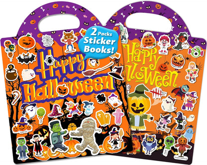 Walenced Reusable Sticker Book for Toddlers, Stickers for Kids, Toddler Sticker Book, Toddler Craft Activities, Toddler Travel Toys Ages 3 and Up Boy Girl Birthday Gifts