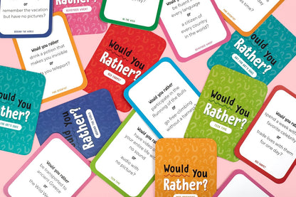 Would You Rather? Family Card Game: Fun Questions, Hilarious Answers, Lively Conversations!