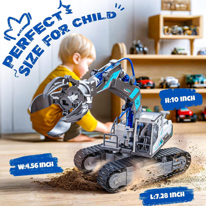 SMILESSKIDDO Science Kits for Kids Age 8-12 - 137 Pcs STEM Toys for Ages 8-13 with Hydraulic Grab, Teen Boys Gift Ideas Crane Toy, Teenage Engineering Kit Construction Vehicle Toys