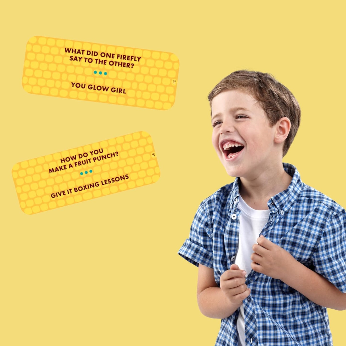 Ridley’s 100 Single Cheesy Joke Cards – Includes 100 Jokes for Kids and Adults, Funny Jokes for Family-Friendly Fun – Makes a Great Gift Idea