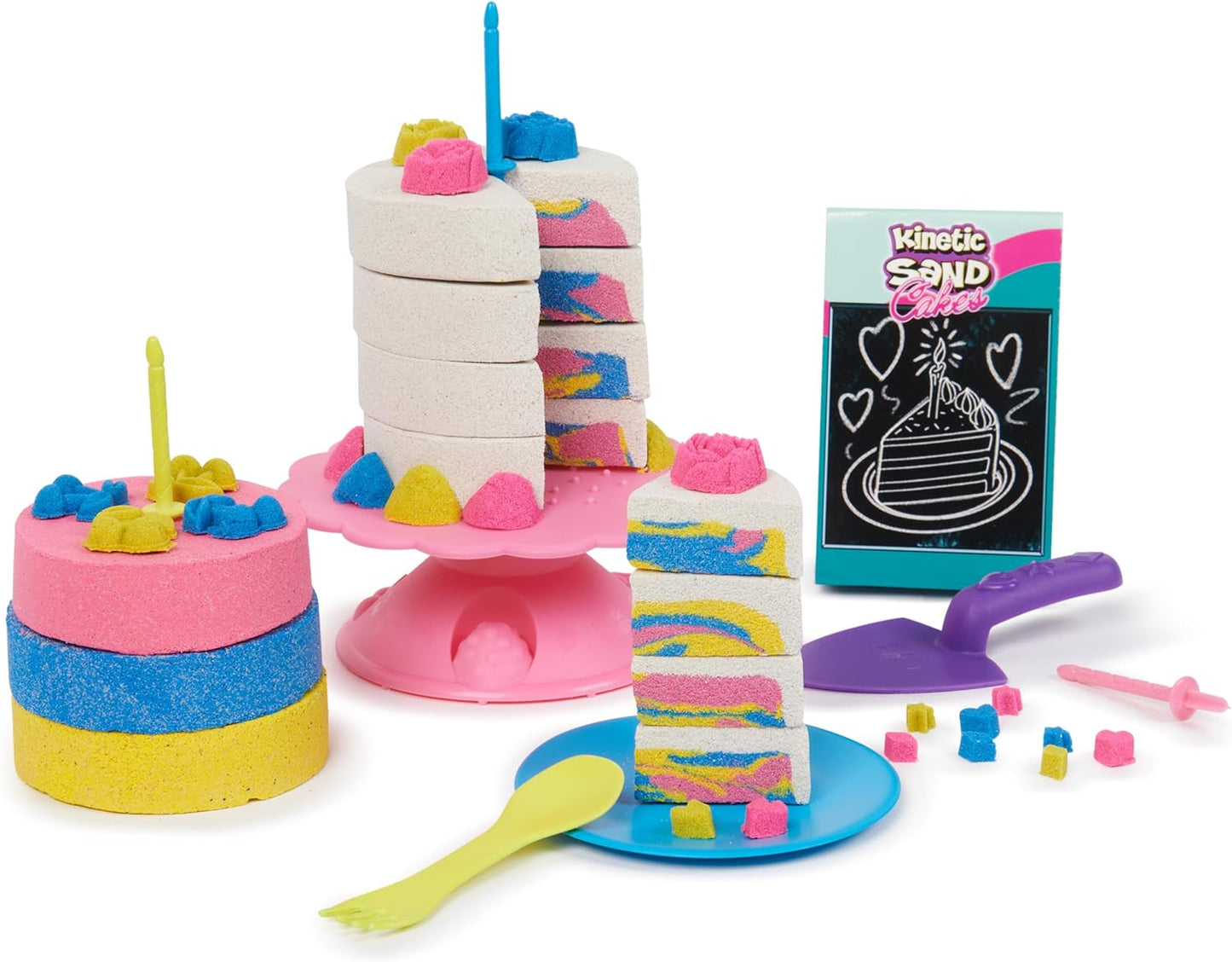 Kinetic Sand, Rainbow Cake Shoppe Playset