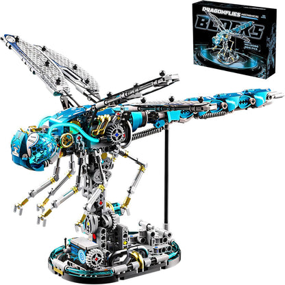 Mechanical Seahorse Building Set Steampunk Ocean Animal Model Kit Articulated Sea Creature Construction Toy Gift for Marine Life Enthusiasts for Adults Teens 1003 Pieces