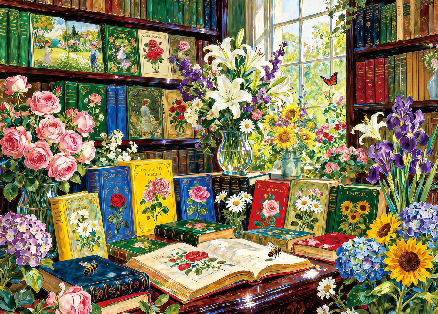 Jigsaw Puzzles for Adults 1000 Piece Puzzle for Adults 1000 Pieces Puzzle 1000 Pieces-Idyllic Rural Summer Landscape