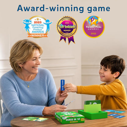Skillmatics Guess in 10 NASA Space, Perfect for Boys, Girls, Kids & Families Who Love Card Games, Educational Toys, Travel Games, Gifts for Ages 8, 9, 10 and Up