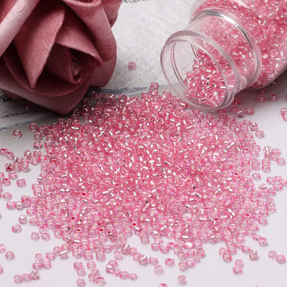 10100 Pcs Size 11/0 Glass Seed Beads, 2 mm Dark Green Small Mini Spacer Loose Pony Beads for Jewelry Making and DIY Crafts - Colors B