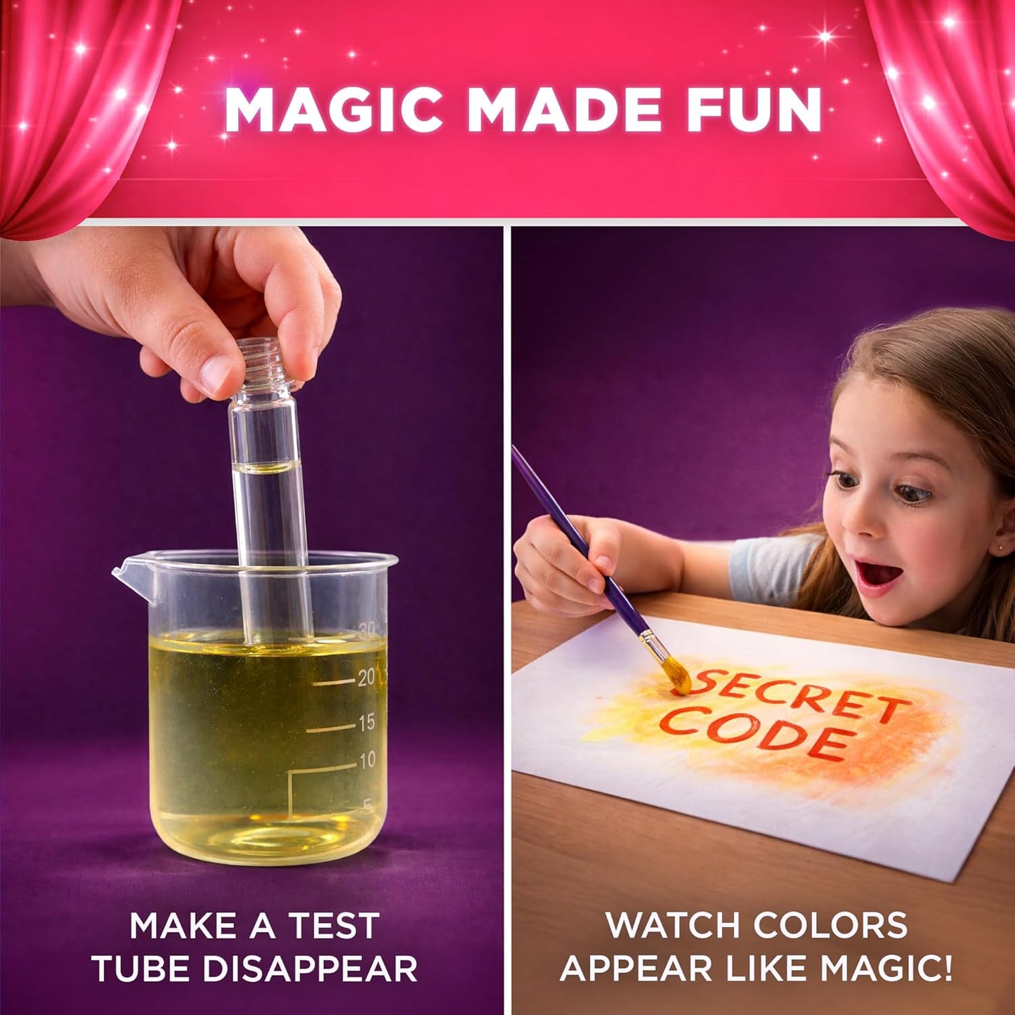 Doctor Jupiter Preschool Science Kit for Kids Ages 3-5 | Toddler Learning Activities, Birthday Gift Ideas for 3-4-5 Year Old Girls | Learning & Educational Toy STEM Kit with 100+ Experiments