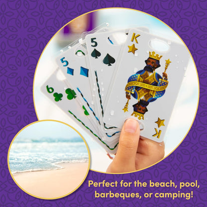 Set Card Games for Kids - Matching Game, Pool, Summer Toys, Pool, Travel Games, Memory, Learning Game, Multi-Player, Ages 6+