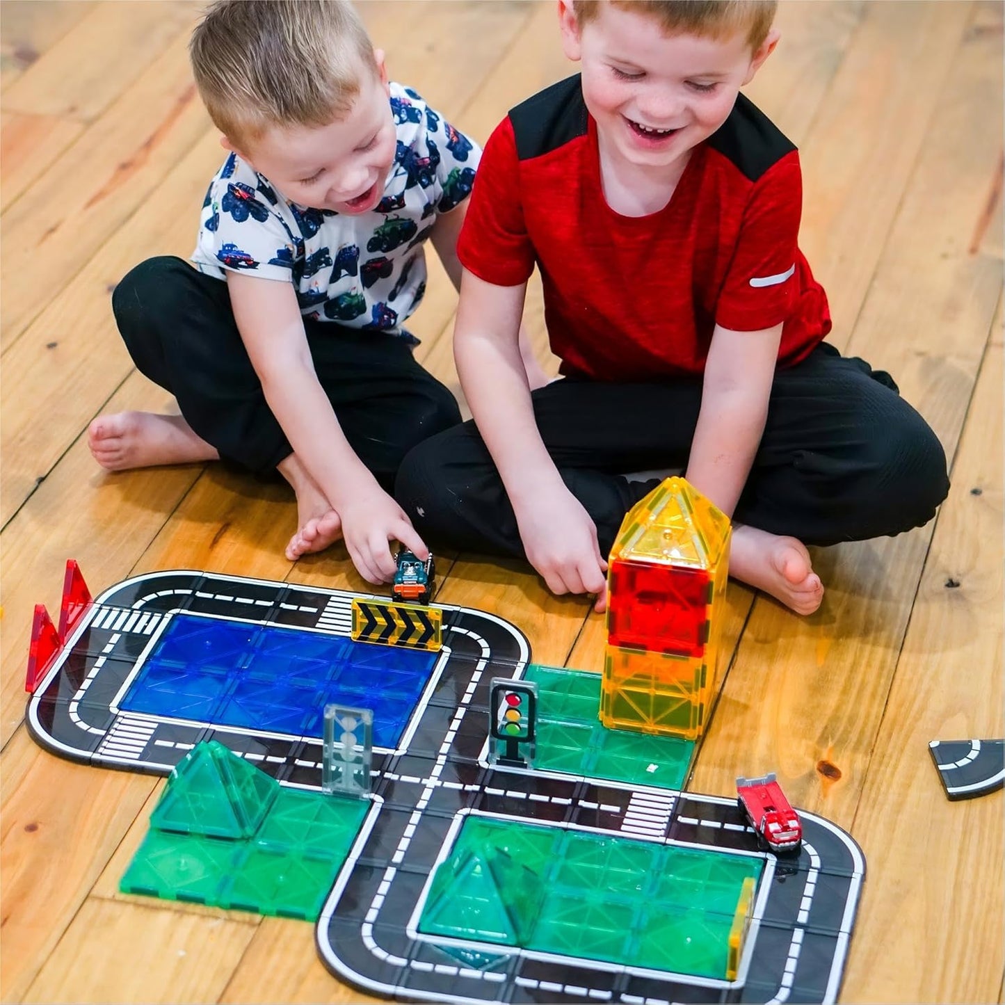 Magnetic Tiles Farm Animals Toddler Toys, STEM Magnet Building Blocks for Kids Ages 3-5 5-7 4-8, Preschool Montessori Sensory Toys Gifts for 3+ Year Old Boys & Girls
