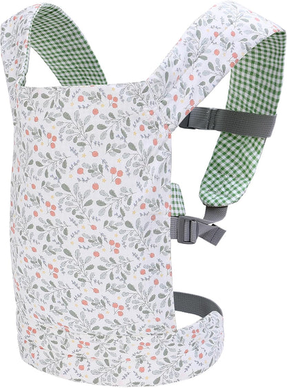 Miracle Baby Doll Carrier for Kids, Front and Back Baby Doll Accessories Backpack Kid Toddlers Play Toy Baby Carriers with Adjustable Straps for Little Girls