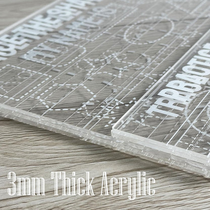 Personalized Name Writing Practice Cusotm Reusable Acrylic Name Tracing Board A4 Size Handwriting Practice for Preschool