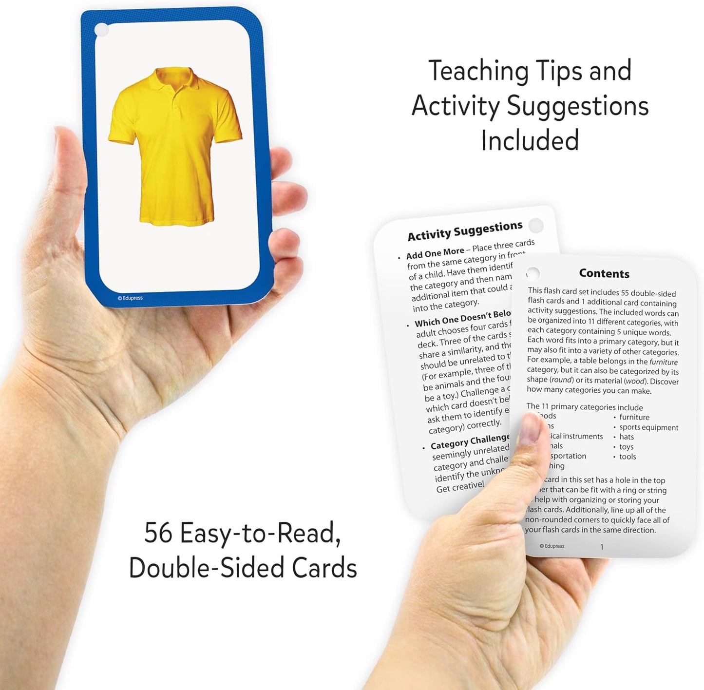 Categories Flash Cards (EP62079)