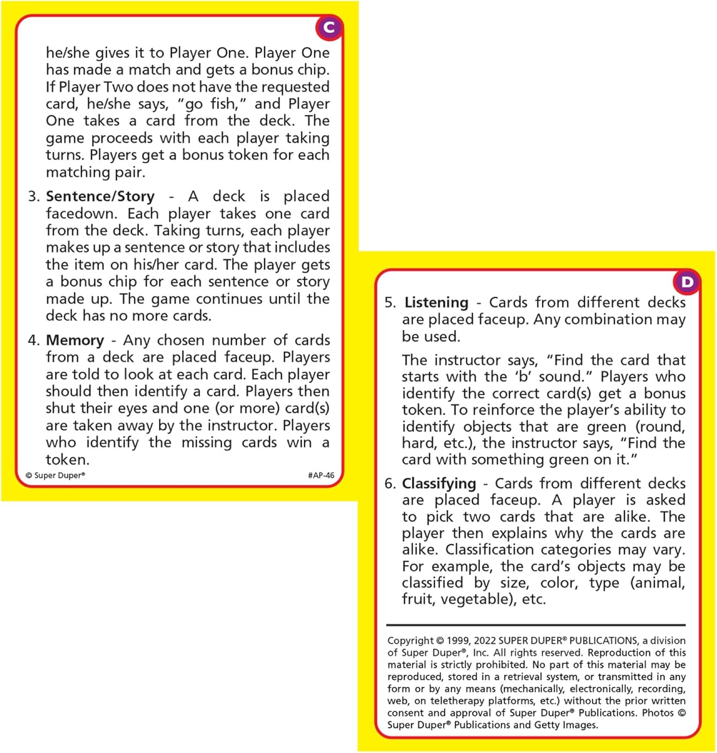 Super Duper Publications | Articulation Photos B Fun Deck Flash Cards | Speech Therapy - Articulation | Educational Learning Resource for Children