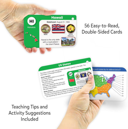 Teacher Created Resources US States Flash Cards (EP62099)