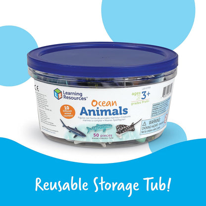 Learning Resources Farm Animal Counters - 60 Pieces, Ages 3+ Toddler Learning Toys, Farm Animals Toys, Develops Counting and Matching Skills