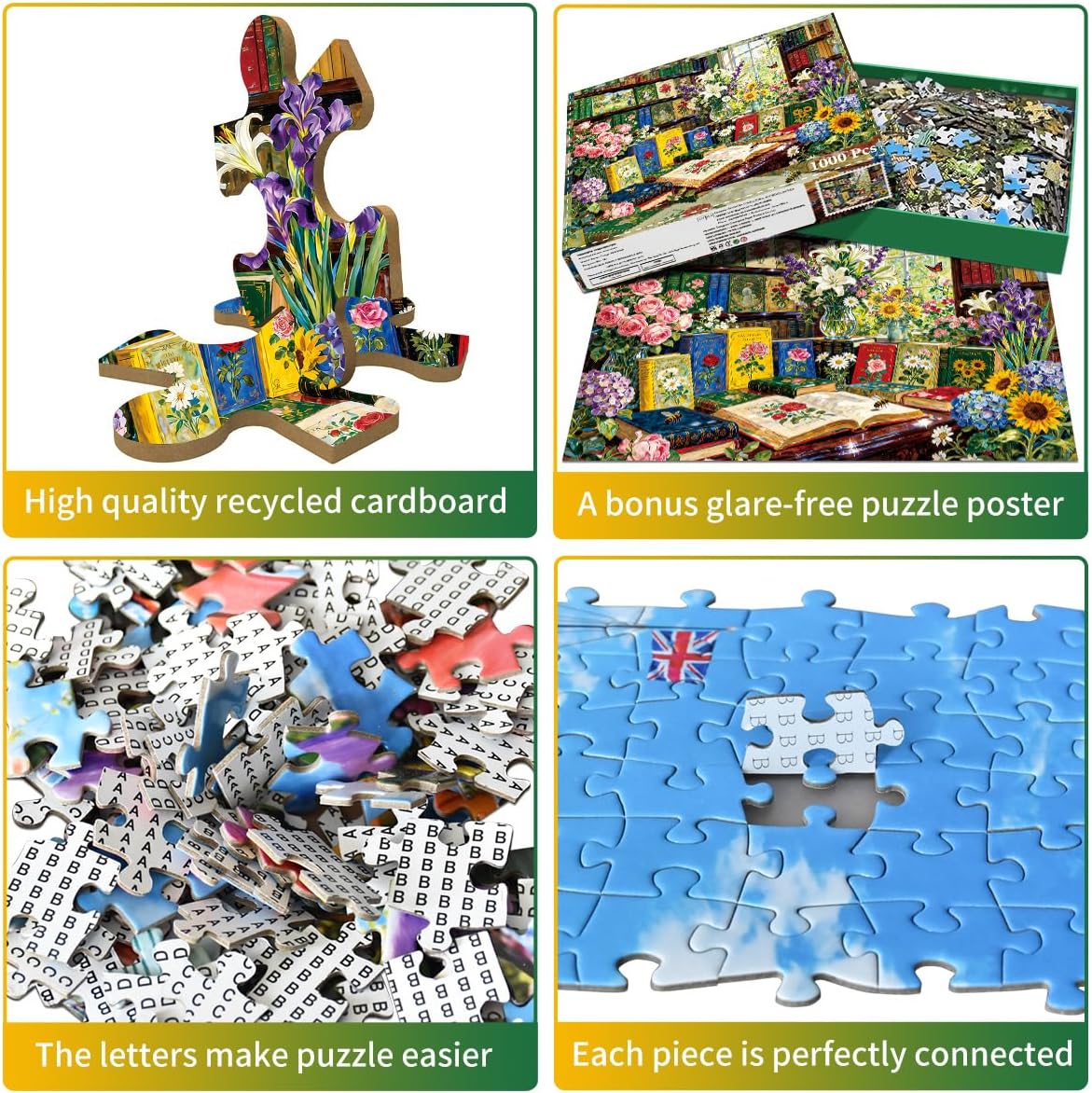 Jigsaw Puzzles for Adults 1000 Piece Puzzle for Adults 1000 Pieces Puzzle 1000 Pieces-Idyllic Rural Summer Landscape