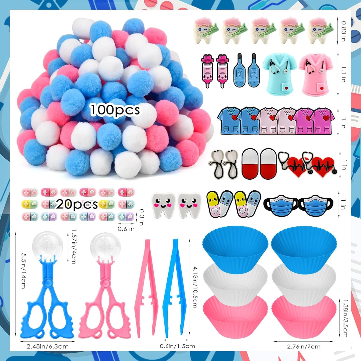 270 Pcs Numbers and Letters Sensory Bin Items Back to School Counting Sorting Sensory Bin Filler Fine Motor Numbers and Letters Geometric Figure Counts for Easter Spring Summer Sorting