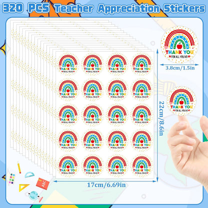 JULMELON 672 PCS Valentines Day Heart Stickers for Kids Conversation Heart Stickers Removable Labels Cards for Candy Envelopes Gifts Classroom Valentine’s Day Party Decorations