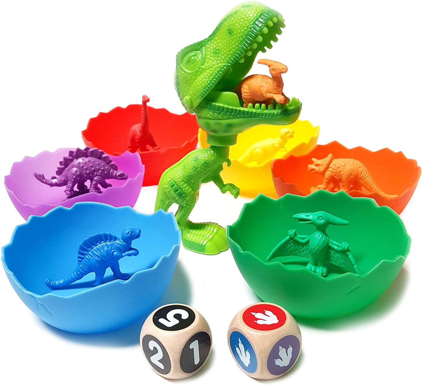 Deluxe Counting & Sorting Bears Game Set - Montessori Fine Motor Learning Jumbo Toys with Stacking Cups, 60 Preschool Math Manipulatives, 2 Toddler Games Dice, Toy Storage & Activities eBook