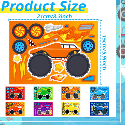 24-Sheet Make Your Own Science Sticker Kit | Microscope, DNA & Scientist Designs - Reusable Educational Decor for Classrooms & Kids Rooms