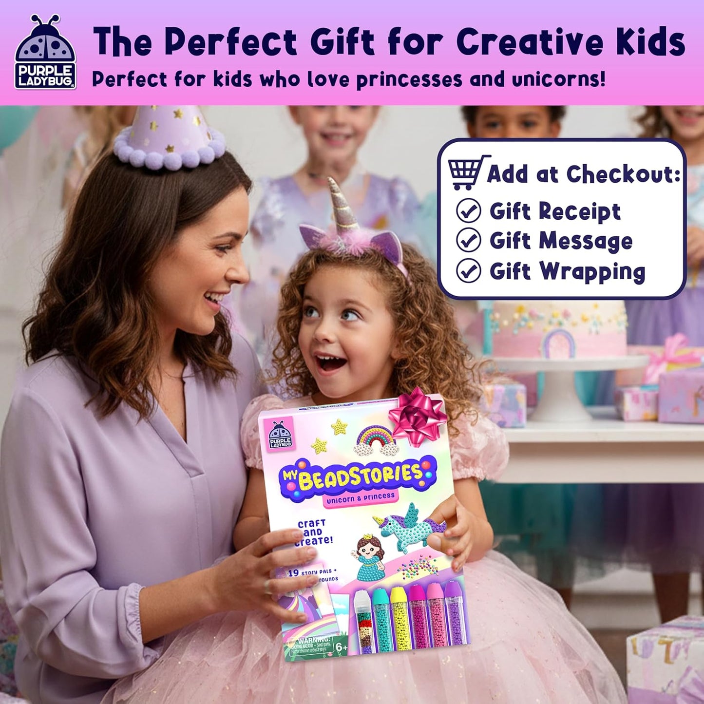 Magical Bead Painting – Birthday Gifts for Girl and Boy Ages 6-8 Years Old, Bead Art & Craft Set, Beads Pen & Painting Activities, Creative Arts & Crafts Ocean Theme Kit with Fun Designs