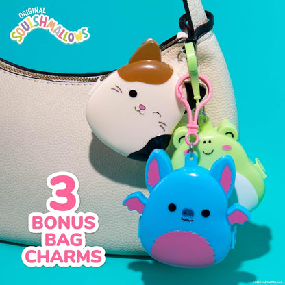 Original Squishmallows Archie The Axolotl Bracelet Kit, Friendship Bracelet Kit, Charm Bracelet Making Kit, Gifts for Girls, Squishmallows for Boys, Craft Kits