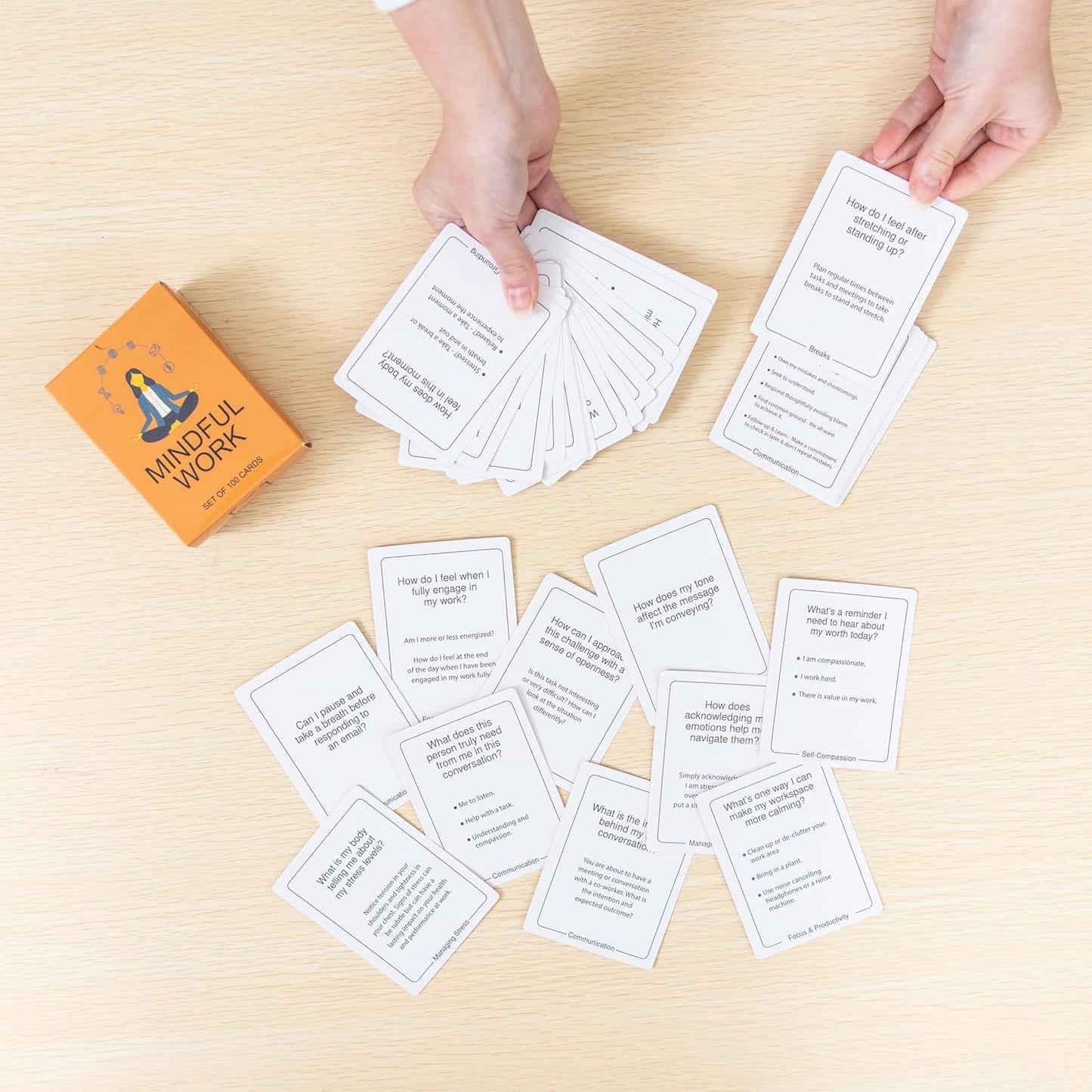 100 Mindfulness Conversation Cards for Kids - Enable Meaningful Conversations with Kids