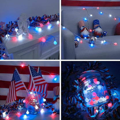 suddus String Lights for Bedroom, 66ft 200 Led Connectable Globe String Lights Indoor, Hanging Fairy Lights Plug in with Remote for Kids Room Dorm Classroom Outdoor Christmas Tree Decor, Warm White
