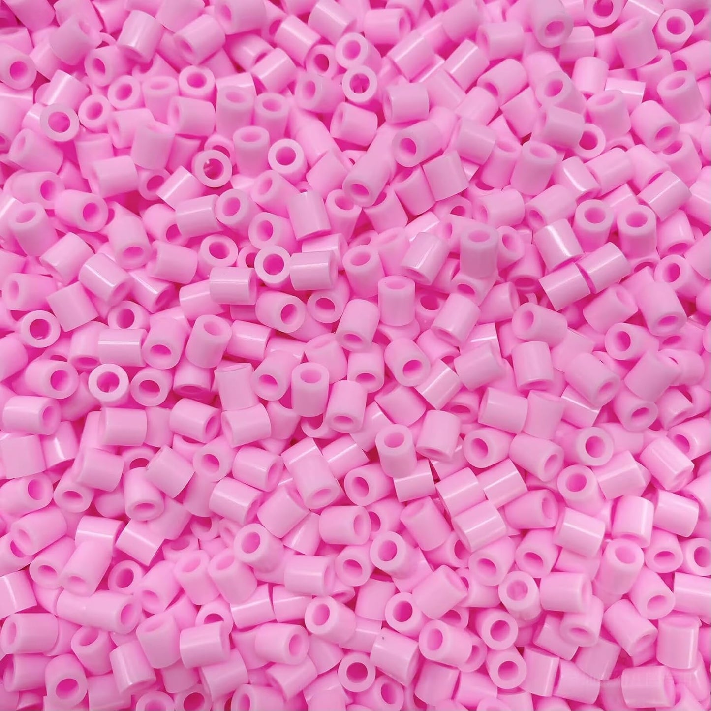 OEEKOI 5500Pcs Fuse Beads - 5mm Bulk Melting Beads for Crafts, Ideal for Christmas Birthday Gifts,Clear