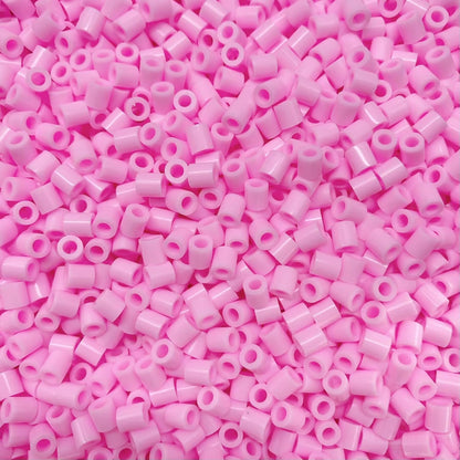 OEEKOI 5500Pcs Fuse Beads - 5mm Bulk Melting Beads for Crafts, Ideal for Christmas Birthday Gifts,Clear