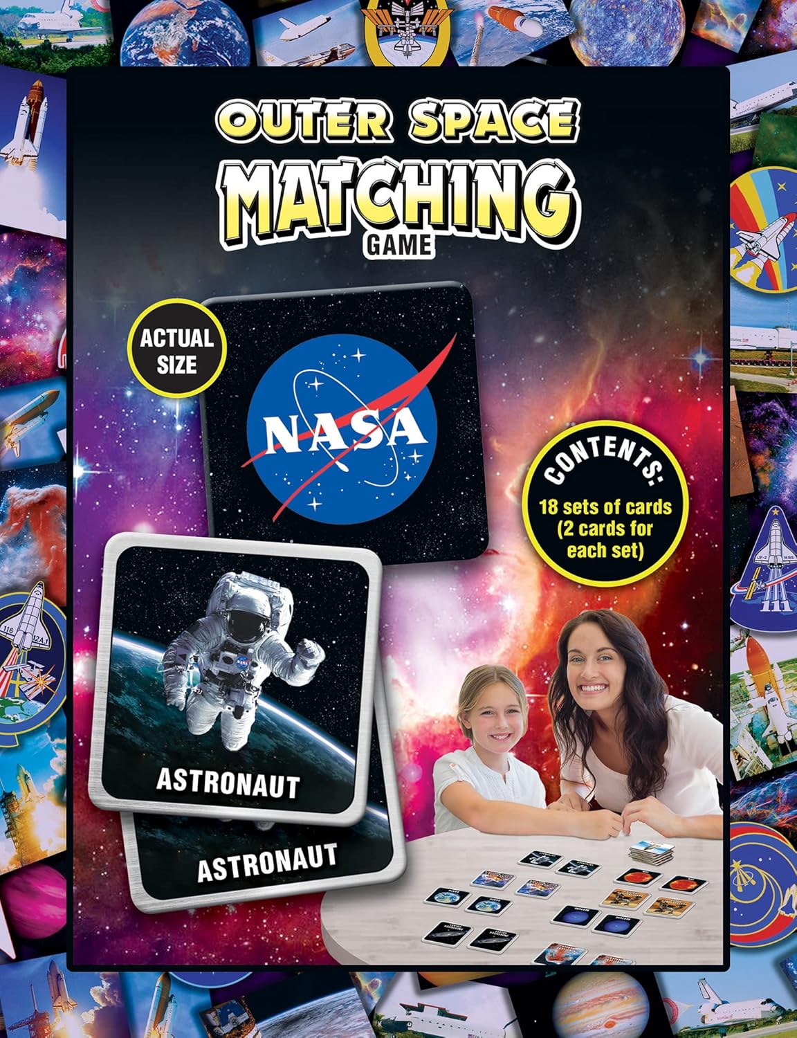 MasterPieces Officially Licensed CAT Picture Matching Card Game for Kids and Families