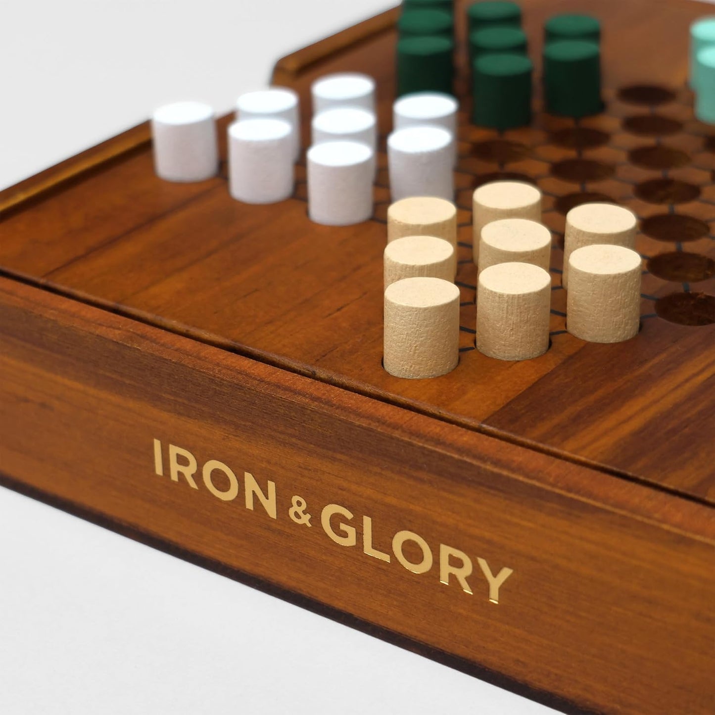 Iron & Glory Shapeshifter Wooden Board Game | Board Games for Family Night | Coffee Table Decor | Family Board Games & 3D Puzzle | Puzzle Board & Wooden Living Room Decor