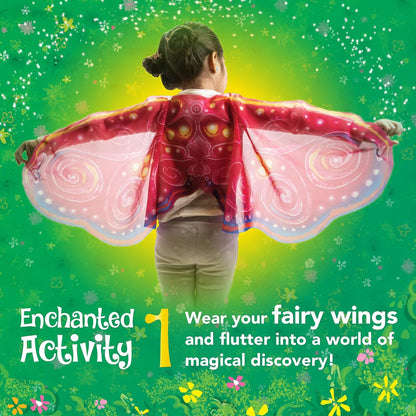 Dig It Up! Enchanted Fairy Dig Discovery Kit - Includes Fairy Wings, 3 Fairy Orbs & Digging Tools