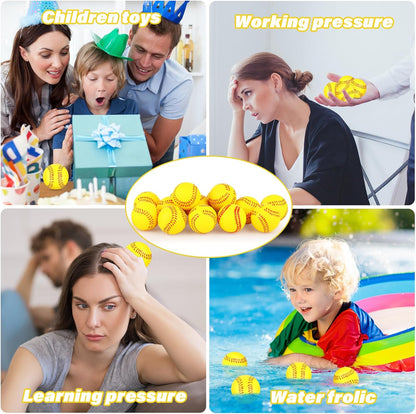 Hooqict Globe Stress Balls 25 Pack Mini Earth Ball Globe Party Favors Small Foam Squeeze Stress Ball for Kids Adults Stress Relief Toy Party Bag Gift Fillers Birthday Favors Classroom Prize
