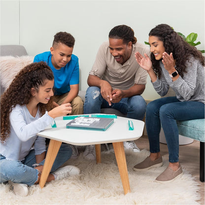 Spin Master Games, Upwords, Classic Word Game with Stackable Letter Tiles, Family Board Game, Crossword Activity, 1-4 Players, for Ages 8 & Up