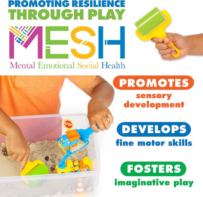 Creativity for Kids Sensory Bin: Dinosaur Dig - Toddler Sensory Toys, Sensory Bin Filler and Toddler Activities for Boys and Girls, Dinosaur Toys for Kids Ages 3-5+