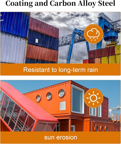 Shipping Container Solar Vent Kit, 2 Fan Solar Ventilator Kit with 15W Foldable Panel, Rain and Hail Proof, Prevent Condensation and Overheating in Container Homes, Shipping Containers (1Pcs)