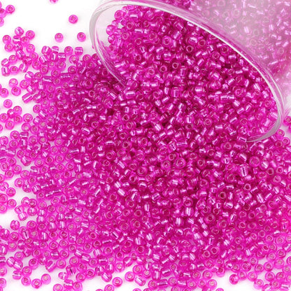 10100 Pcs Size 11/0 Glass Seed Beads, 2 mm Dark Green Small Mini Spacer Loose Pony Beads for Jewelry Making and DIY Crafts - Colors A