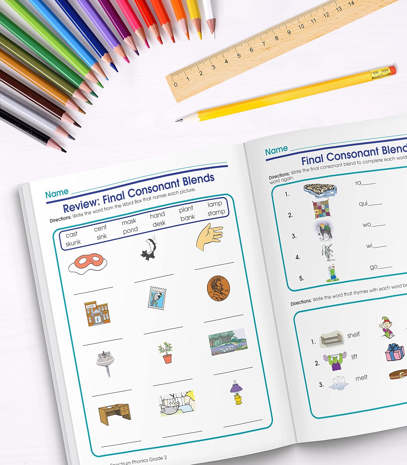Carson Dellosa 531pc K-2 Literacy Bundle, Kindergarten, 1st Grade, 2nd Grade Phonics Posters, Bulletin Board Sets, Instructional Resources, Dry-Erase Manipulatives, Big Box of Sentence Building Game