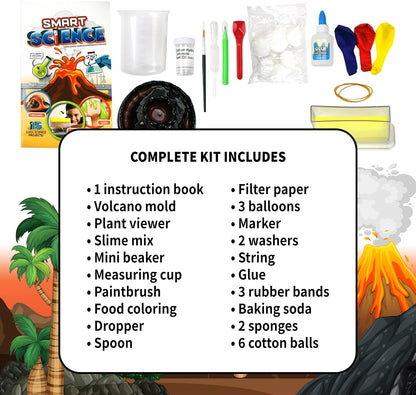 Spicebox Science Experiment Kits for Kids STEM Projects Activities Learning Educational Toys, Volcano Natural Science Lab, Smart Science Age Range 8+