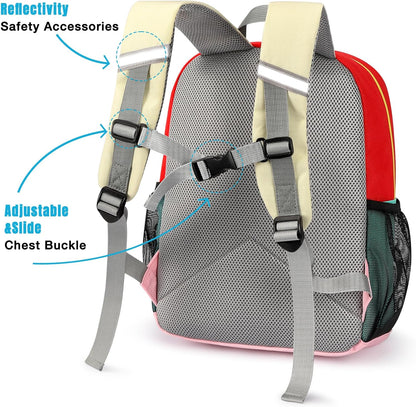 STEAMEDBUN Toddler Backpack Leash for 1-3: Backpack with Leash for Boys Girls - Anti-Lost Harness Backpack for Walking