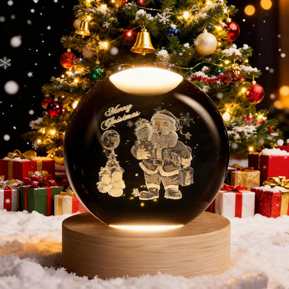 3D Solar System Crystal Ball, 2.4in Universe Gifts Decorative Quartz Glass Ball, Space Laser Engraved Model Astronomy Decor, Physics Display Sculpture Home Decor Crafts for Friends Mom Women Boys