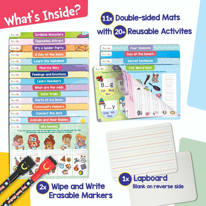 Search and Find for Kids & Toddlers - Preschool Learning Activity Book, Art and Craft Supplies, Seek Find Games, Birthday Gifts for Girls & Boys, Educational Toys for Ages 3, 4, 5, 6 Year Old