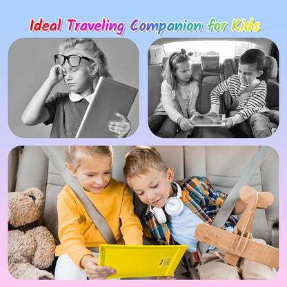 TECJOE 10 Inch 2 Pack LCD Writing Tablet, Colorful Doodle Board Drawing Tablet for Kids, No Mess Toddler Travel Learning Toys, Christmas Birthday Gifts for 3 4 5 6 7 8 Year Old Boys Girls Preschooler