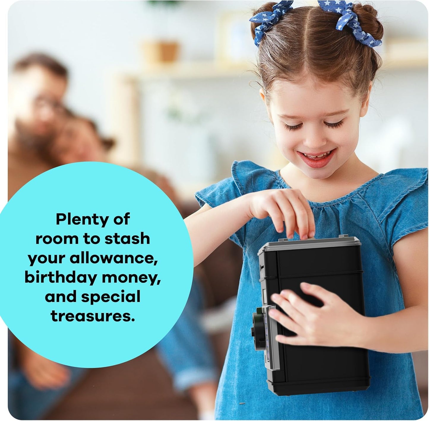 Piggy Bank for Kids - Electronic Money Saving Box w/Code- ATM Safe - Toy Coin Bank - Easter Boys Toys for Age 3, 4, 5, 6, 7, 8, 9 - Birthday Gifts for 8, 9, 10, 11, 12 Year Old Boy and Girl