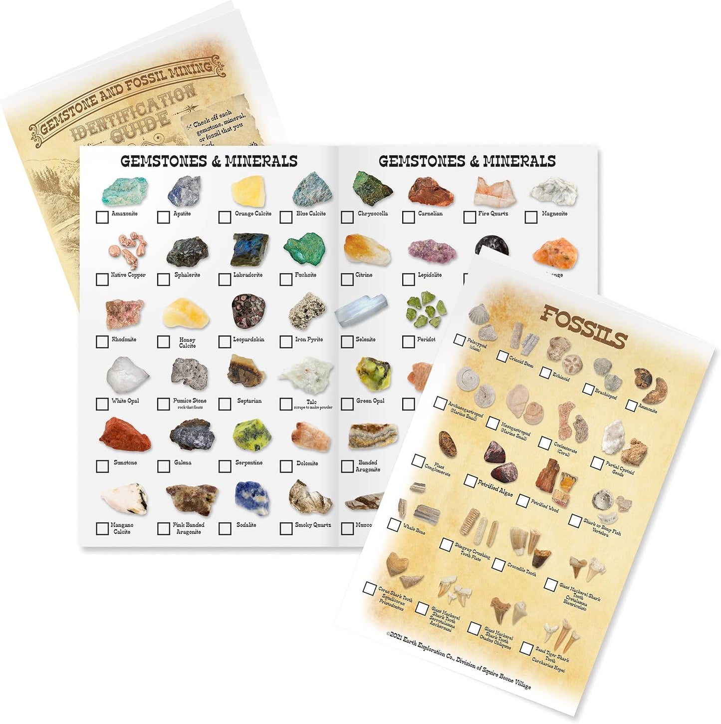 Boone's Mill Gemstone Paydirt | 5 Pounds | Gem Mining Rough Stone Mix | Rock Fossil ID Guide